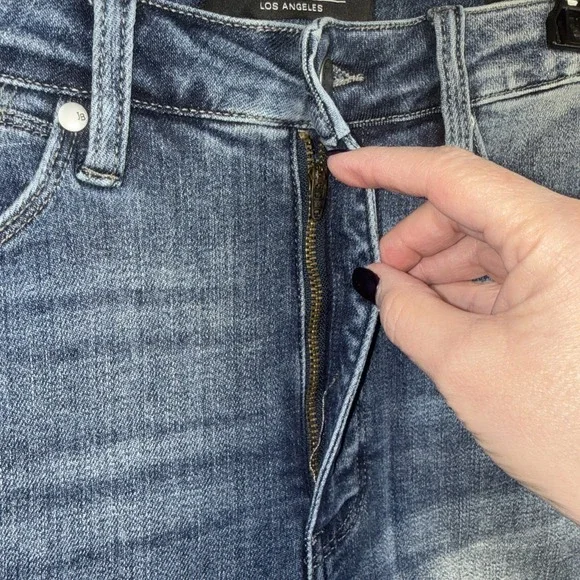 Judy Blue Blue Slim Boot Jeans Size 9/29 (28x30) Blue Medium Wash High Rise - Picture 5 of 16